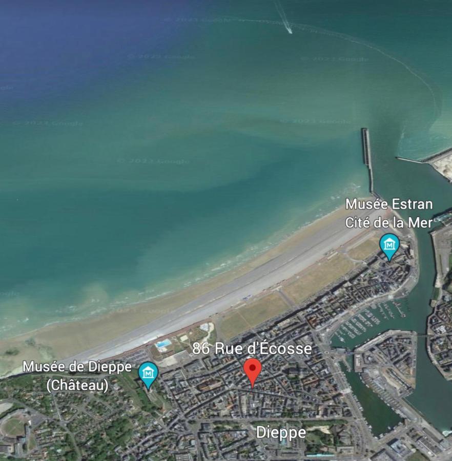 Petite Maison Hyper Centre De Dieppe Proche Plage Екстер'єр фото
